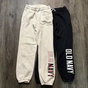 2 Pairs of Old Navy Sweatpants Girls size L (10/12)